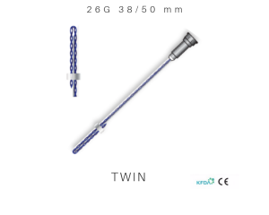 Nici PDO TWIN 26G 38/50 mm 20 sztuk NEOGENESIS  Neo Thread